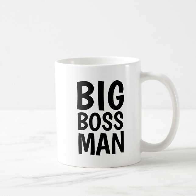 BIG BOSS MAN Coffee Mugs (Right)