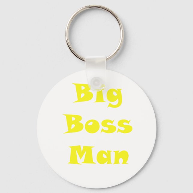 Big Boss Man Key Ring (Front)