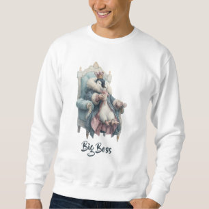 Big Boss Winter Penguin Design Sweatshirt