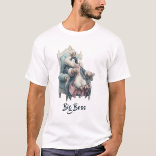 Big Boss Winter Penguin Design T-Shirt