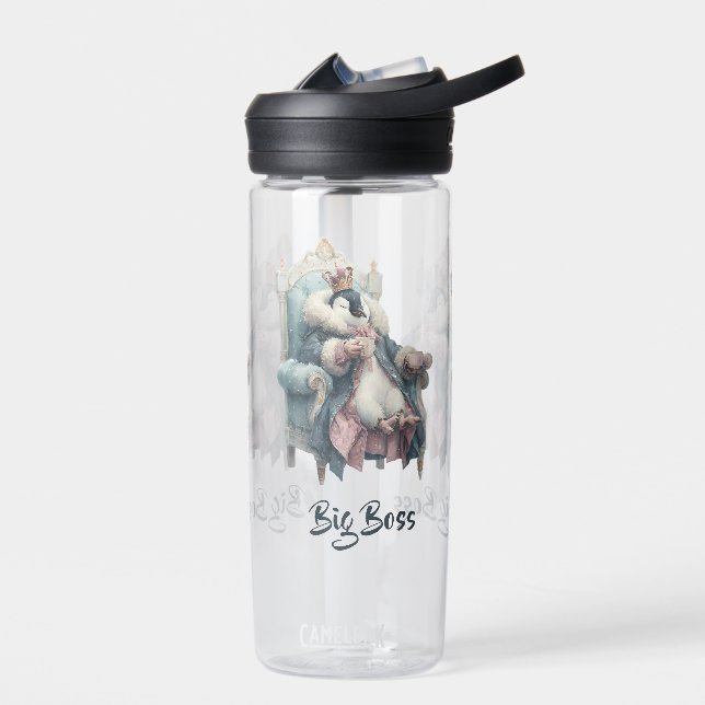 Big Boss Winter Penguin Design Water Bottle (Left)