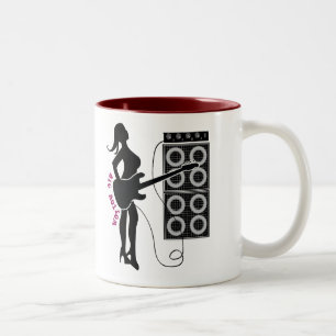 Big Bottom Bass Guitar Mug