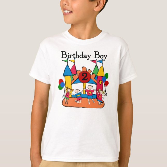 Big Bounce Boy 2nd Birthday Tshirts and Gifts (Front)