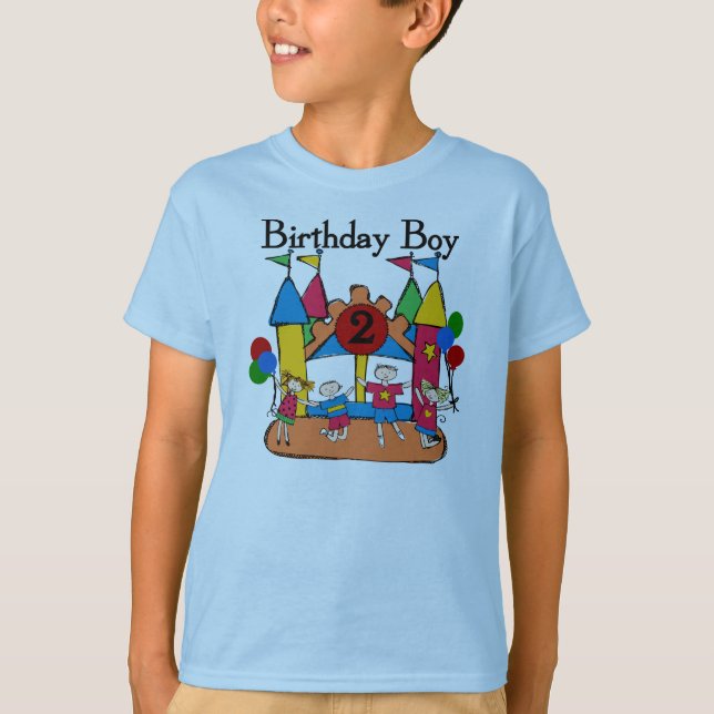 Big Bounce Boy 2nd Birthday Tshirts and Gifts (Front)