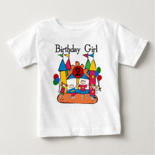 Big Bounce Girl 2nd Birthday Tshirts and Gifts