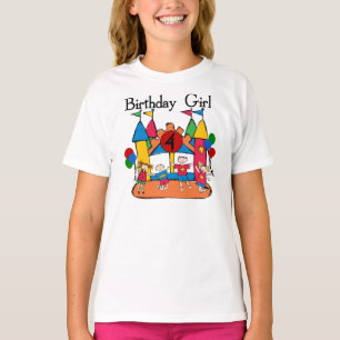 Big Bounce Girl 4th Birthday T-shirts and Gifts