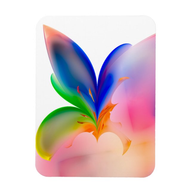 Big Bow Gift Box Magnet (Vertical)