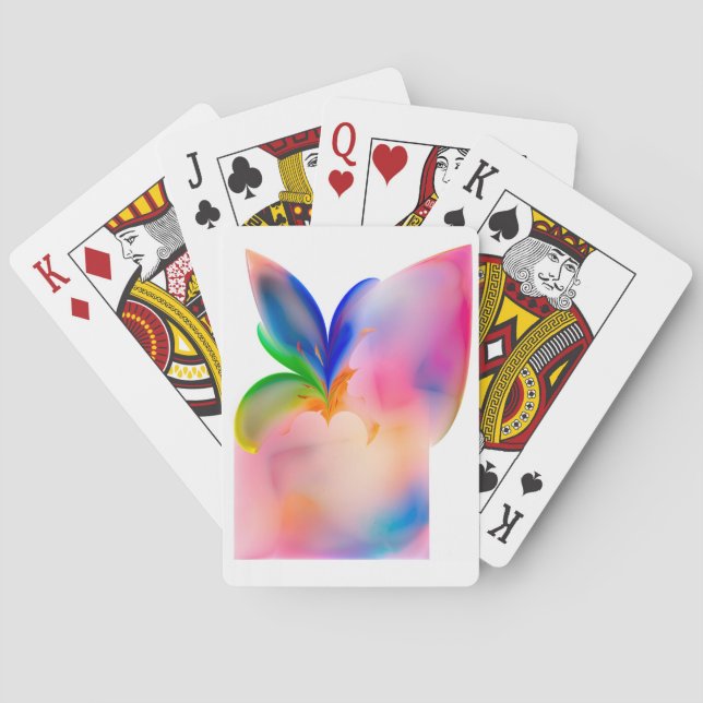 Big Bow Gift Box Playing Cards (Back)