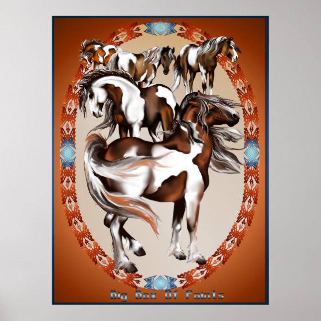 Big Box Of Paints Poster (Front)