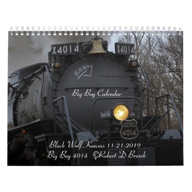 Big Boy 4014 Calendar Kansas (Cover)
