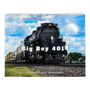 Big Boy 4014 in Wyoming Calendar