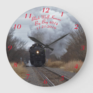 Big Boy 4014 Large Clock