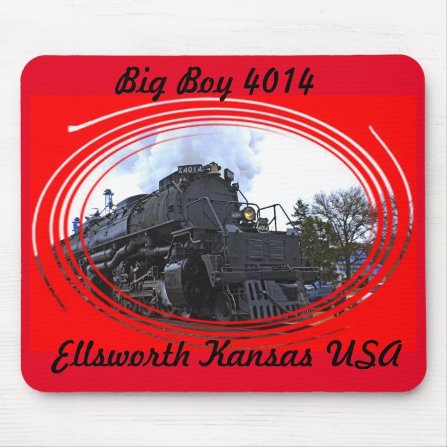 Big Boy 4014 Mouse Pad (Front)