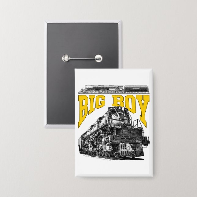 Big Boy 4014 Steam Loco. Union Pacific Class 4000 (Front/Back)
