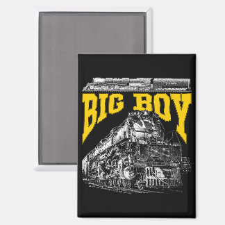 Big Boy 4014 Steam Loco. Union Pacific Class 4000 Magnet