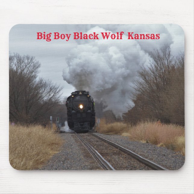 Big Boy 4014 Steam Train  Mouse Pad (Front)