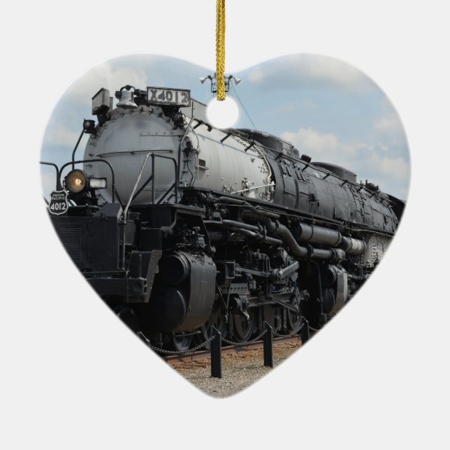 Big Boy No. X4012 Ceramic Tree Decoration (Back)