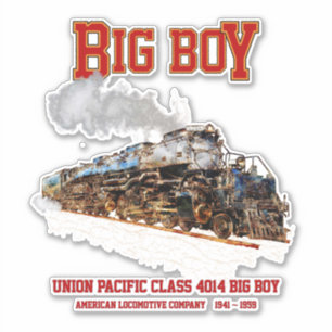 Big Boy Vintage Steam Train American Locomotive