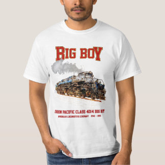 Big Boy Vintage Steam Train American Locomotive  T-Shirt