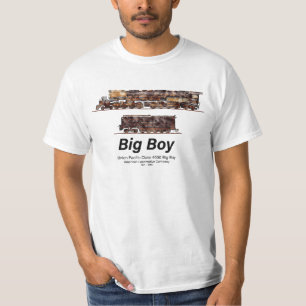 Big Boy Vintage Steam Train American Locomotive T-Shirt