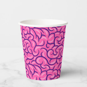 Big Brain Paper Cups