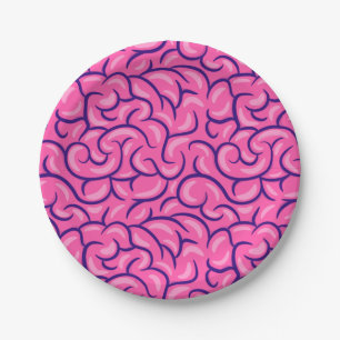 Big Brain Paper Plate