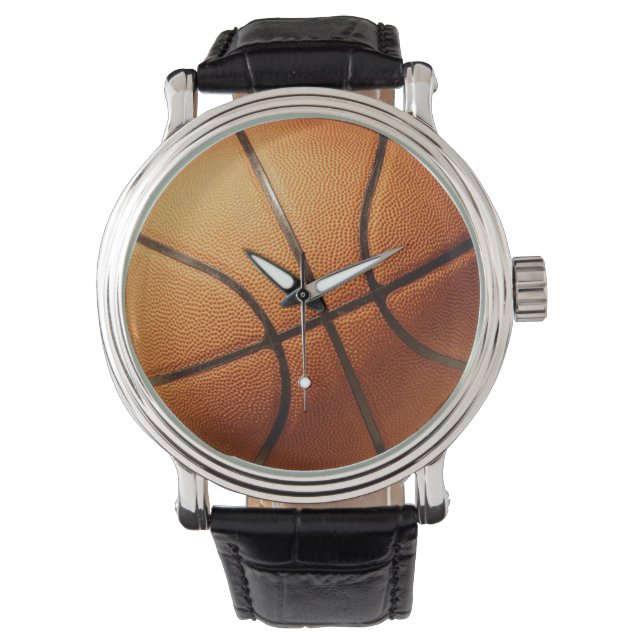 Big Bright Orange Basketball, Watch (Front)