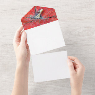 Big Bright Pumpkin All In One Invitation