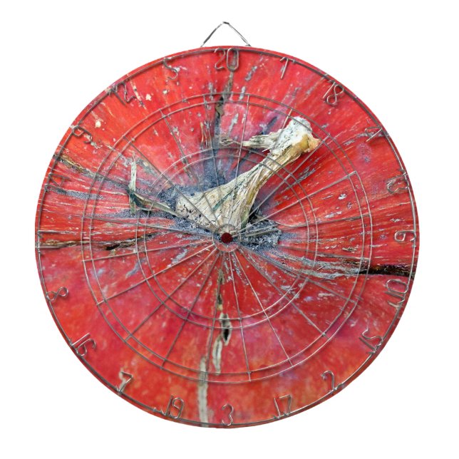 Big Bright Pumpkin Dartboard (Front)