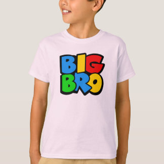 Big Bro Brother Retro Gamer Gaming Inspired design T-Shirt