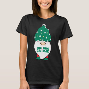 Big Bro Gnome Brother Gnomes Matching Christmas Pa T-Shirt