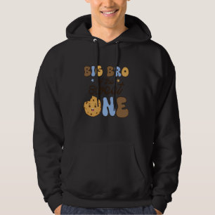 Big Bro Of The Sweet One 1st Birthday Cookie Bday Hoodie