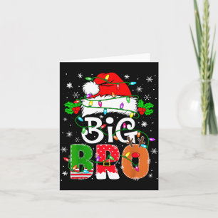 Big Bro Santa New Sibling Brother Announcement Xma