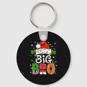 Big Bro Santa New Sibling Brother Announcement Xma Key Ring