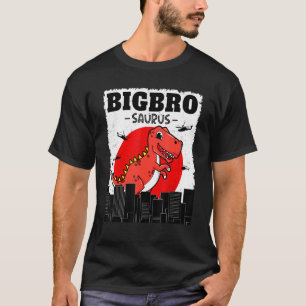 Big Bro Saurus Dinosaur Brothersaurus Family Match T-Shirt