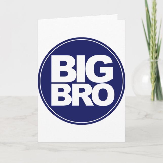 big bro t-shirt mix and match design announcement (Front)