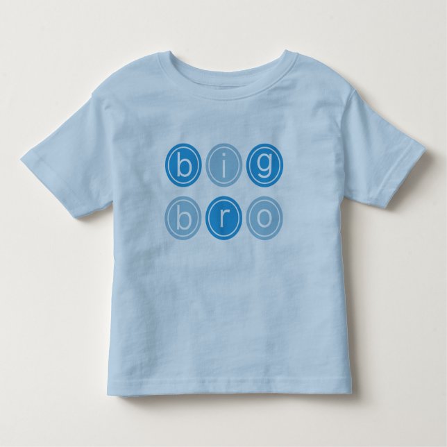 Big Bro Toddler T-Shirt (Front)