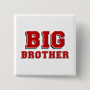 BIG Brother 15 Cm Square Badge