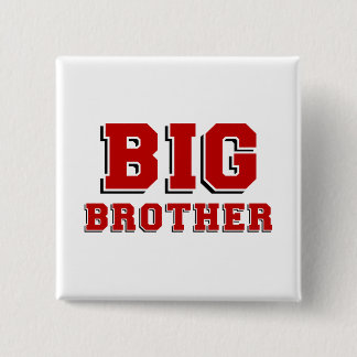 BIG Brother 15 Cm Square Badge
