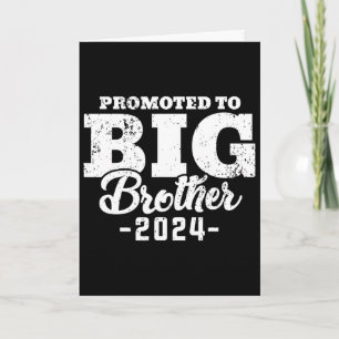 Big Brother 2024 For Toddler Youth Pregnancy Annou Card