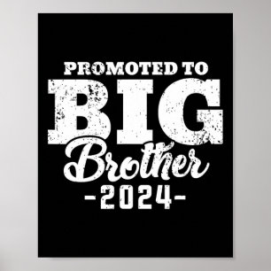 Big Brother 2024 For Toddler Youth Pregnancy Annou Poster