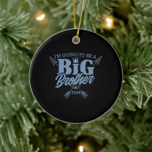 Big Brother 2024: Perfect Birth Gift! Ceramic Ornament