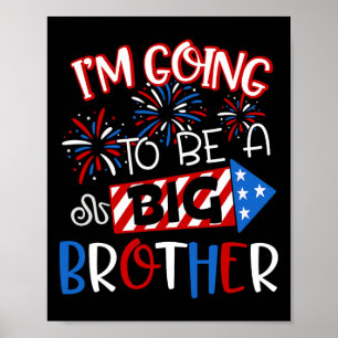 Big Brother 4th Of July Firework Pregnancy Announc Poster
