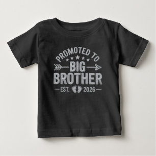 big brother announcement clothing 2026 baby T-Shirt