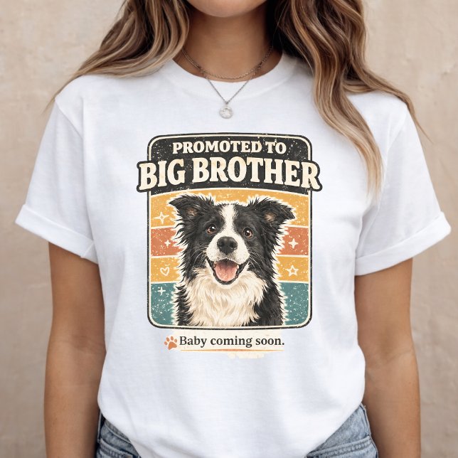 Big Brother Announcement Dog Baby Reveal T-Shirt (Creator Uploaded)