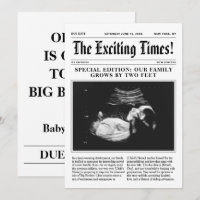 Big Brother Announcement Newspaper