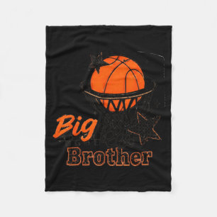 Big Brother Baby Brother Boy Maternity 100 Days Of Fleece Blanket