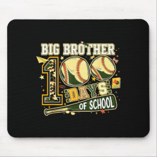 Big Brother Baby Brother Boy Maternity 100 Days Of Mouse Pad
