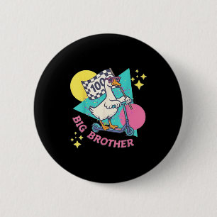 Big Brother Baby Brother Boy Maternity Teacher Tee 6 Cm Round Badge