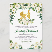 big brother baby shower invite
